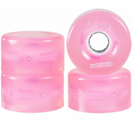 Chaya Led Wheels - Neon Pink - 65*38m/78a, 4-Pack - Img 3
