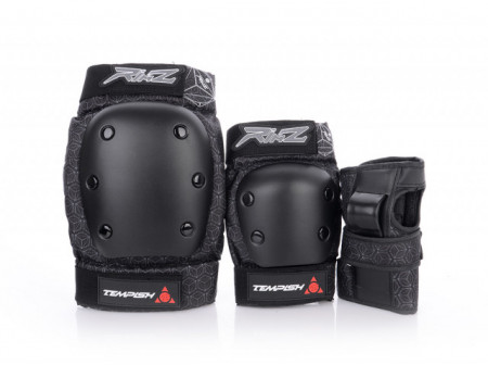 Tempish Rimz Set Proteções 3-pack - Preto - Img 3