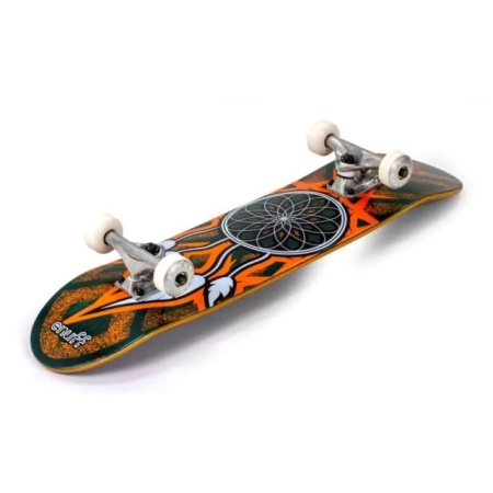 Enuff Skateboard Dreamcatcher Teal/Orange 7.75" - Img 2