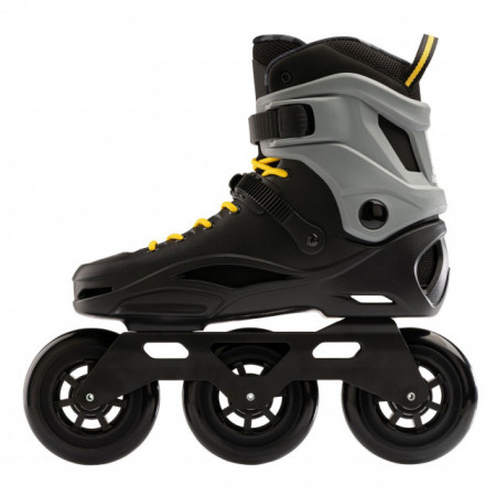 Rollerblade RB 110 3WD Black/Saffron Yellow - Img 2