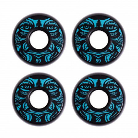 KALTIK Face Blue Wheels 59mm/90A - 4 pack - Img 2