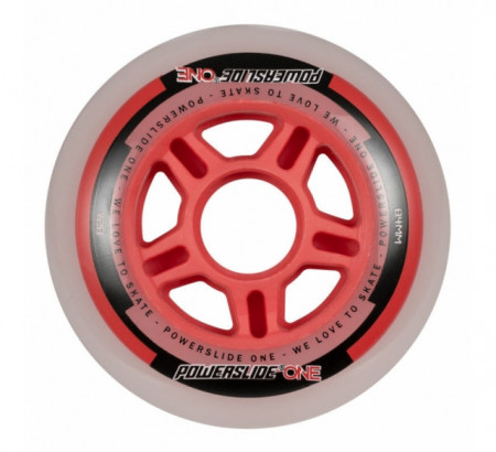 Powerslide PS ONE Wheels 84mm/82A (Pack com rolamentos) - Img 2