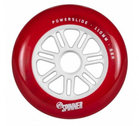 Powerslide Spinner Wheels 110mm/88A - Red 3-Pack - Img 2