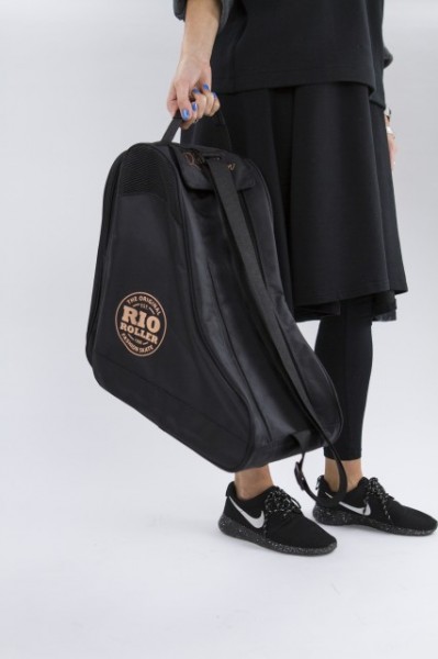 Rio Roller Rose Bag - Saco Porta-patins - Preto/Dourado - Img 4