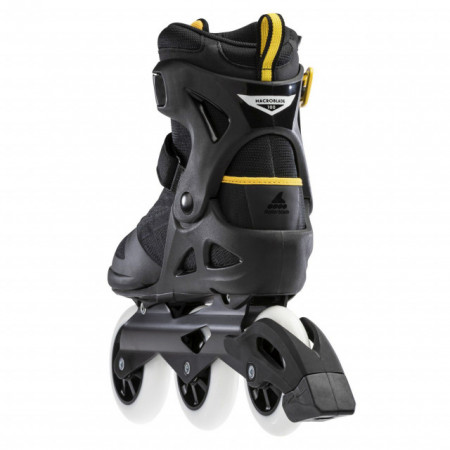 Rollerblade Macroblade 100 3WD Black/Saffron Yellow - Img 2