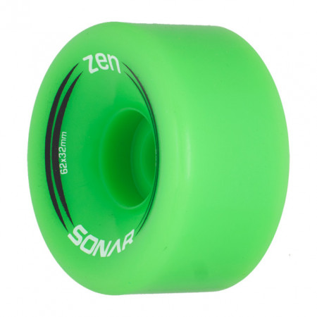 Sonar Zen 62mm/85A - Outdoor Wheels - Green - Pack 4un - Img 2
