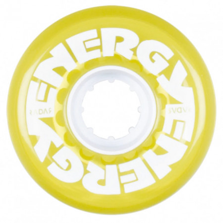 Radar Energy 62mm/78A - Outdoor Wheels - Clear Yellow - Pack 4un - Img 3