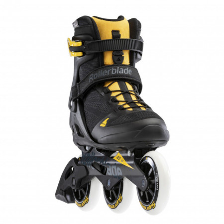 Rollerblade Macroblade 100 3WD Black/Saffron Yellow - Img 3