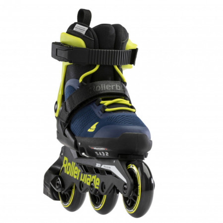 Rollerblade Microblade 3WD - Azul Royal/Lima - Img 2