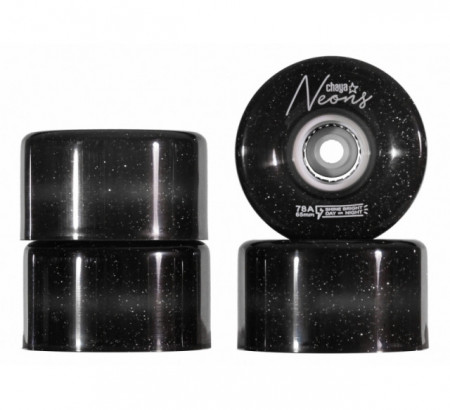 Chaya Led Wheels - Neon Black - 65*38m/78a, 4-Pack - Img 2