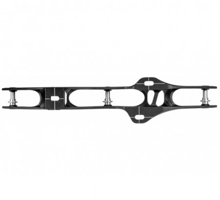 Powerslide Trinity Elite Casted MG Frame 12,5" 3x125mm Black - Img 3