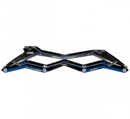 Powerslide XXX Frame 13.2" 4x110mm | 195mm - Black/Blue - Img 2