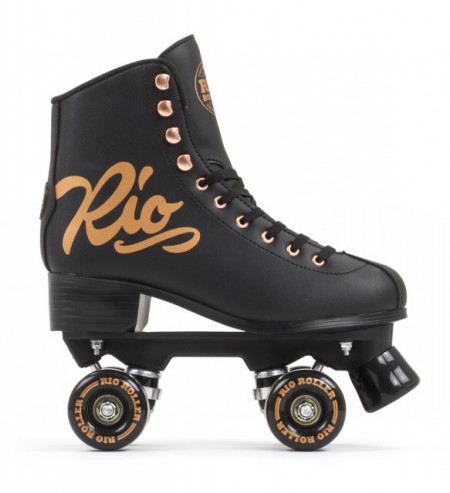 Rio Roller Rose Quad Skates - Black - Img 2