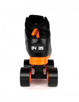 KRF Roller Rental Senior - Preto / Laranja - Img 4