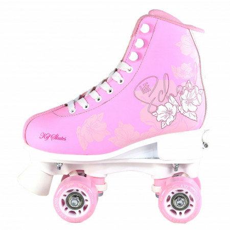 KRF- SCHOOL PPH PINK FLOR - Patins Ajustáveis - Img 3
