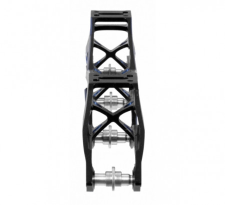 Powerslide XXX Frame 13.2" 4x110mm | 195mm - Black/Blue - Img 3