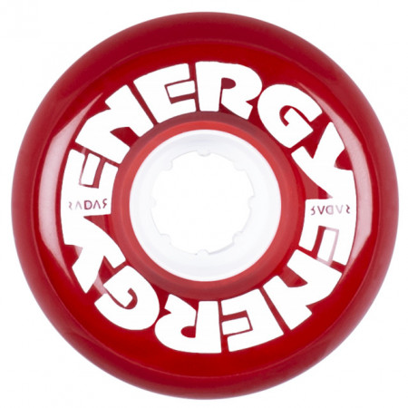 Radar Energy 65mm/78A - Outdoor Wheels - Clear Red - Pack 4un - Img 2