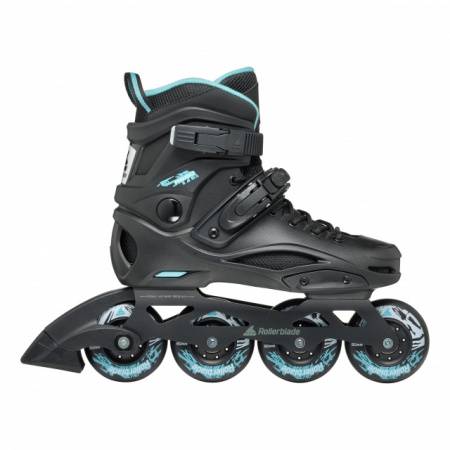 Rollerblade RB 80 W Black/Light Blue - Img 4