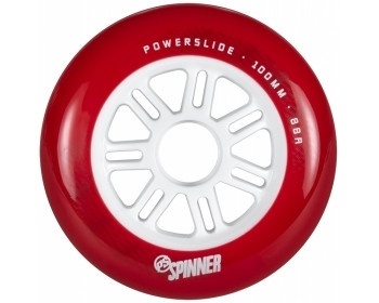 Powerslide Spinner Wheels 100mm/88A - Red 3-pack - Img 2