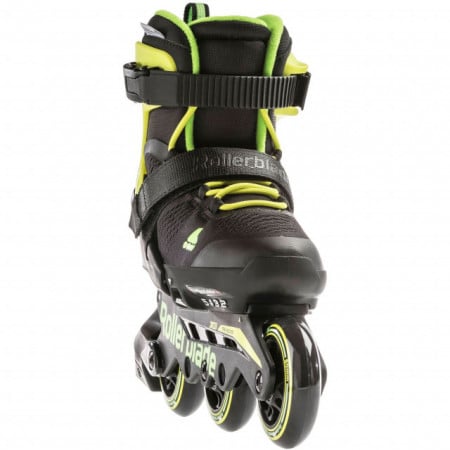 Rollerblade Microblade 3WD - Preto/Lima - Img 4