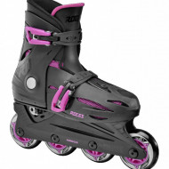 Roces Orlando III Black/Pink - Patins Ajustáveis