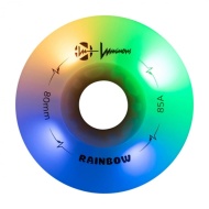 LUMINOUS Inline Led Wheels Rainbow - 80mm/85A 4-Pack