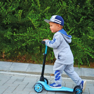 Tempish Triscoo - 3 wheel Scooter - Blue