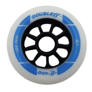 Doubleff UNO Wheels 100mm/85A White 8-Pack