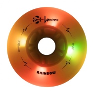 LUMINOUS Inline Led Wheels Rainbow - 100mm/85A 3-Pack