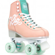 Rio Roller Script - Peach/Green