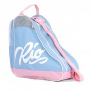 Rio Roller Script Skate Bag Light Blue/Pink - Saco de Transporte