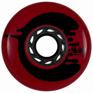 UNDERCOVER Cosmic 80mm/88a, full Radius Red/Black, 4-Pack