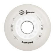 LUMINOUS Inline Led Wheels Rainbow - 76mm/85A 4-Pack