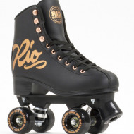 Rio Roller Rose Quad Skates - Black