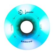 LUMINOUS Inline Led Wheels Rainbow - 76mm/85A 4-Pack