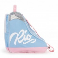 Rio Roller Script Skate Bag Light Blue/Pink - Saco de Transporte