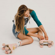 Impala Rollerskates Pink/Yellow