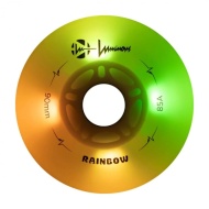 LUMINOUS Inline Led Wheels Rainbow - 90mm/85A 4-Pack