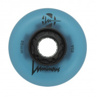 LUMINOUS WHEEL 80mm/ 85A Blue Glow - Unidade