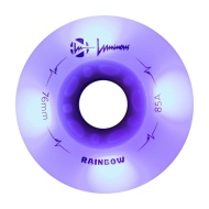 LUMINOUS Inline Led Wheels Rainbow - 76mm/85A 4-Pack