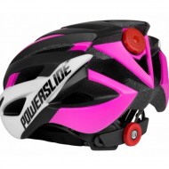 Powerslide Capacete Race Attack - Branco/Rosa