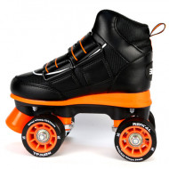 KRF Roller Rental Junior - Preto/Laranja