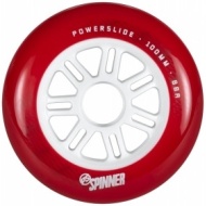 Powerslide Spinner Wheels 100mm/88A - Red 3-pack