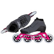 Powerslide Triple X Evo Dark Hot Pink adj.