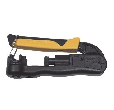 KLEIN TOOLS: VDV211-063 Pinza Ponchadora para Cables RG58, RG59, RG62, RG6/6Q, RG7, RG11 y Conector F, BNC y RCA