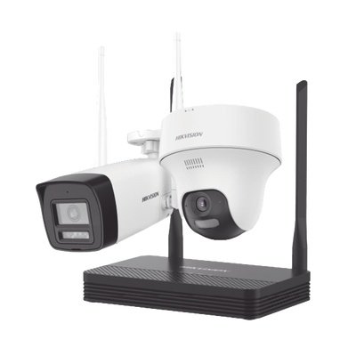 ¿Qué es el HIKVISION NKS424W02H Kit de Videovigilancia IP Inalámbrico?