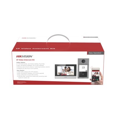 ¿Por qué elegir el videoportero IP HIKVISION DS-KIS604-P(C) para tu hogar?