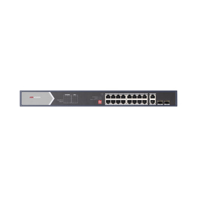 Hikvision: Switch PoE+  No Administrable. Características específicas