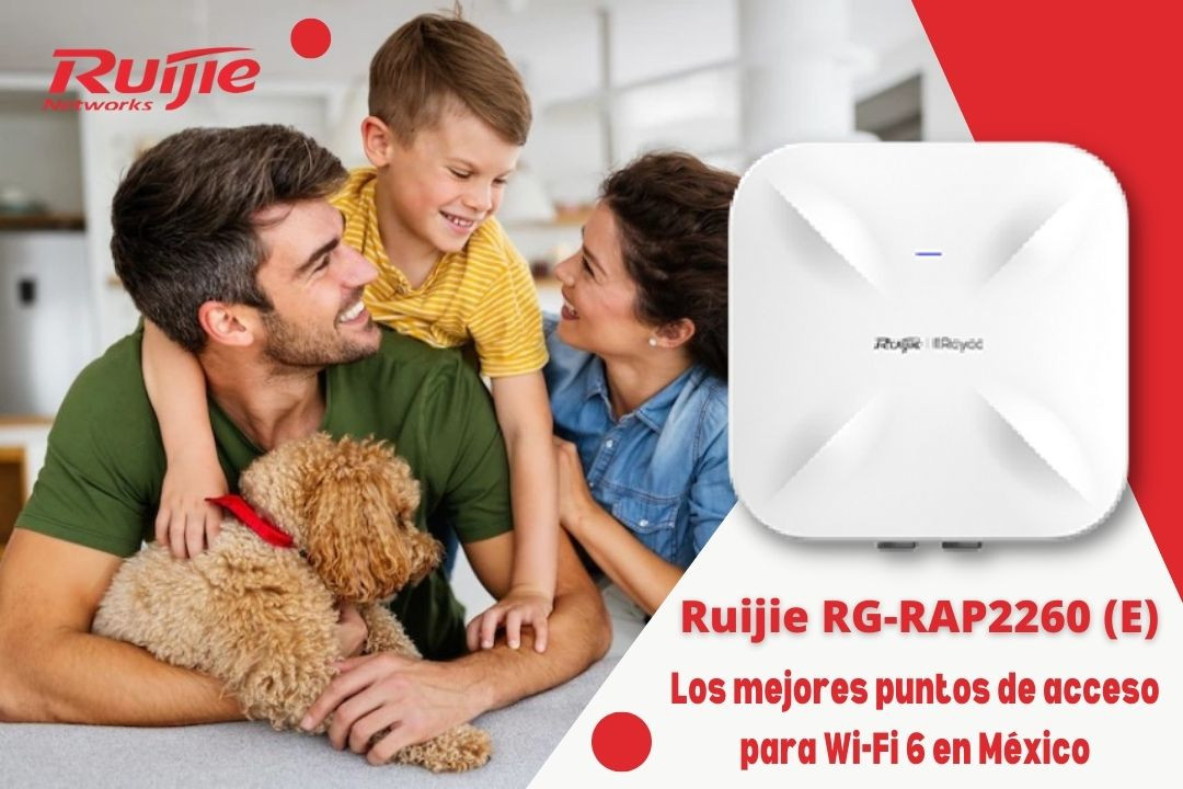 Ruijie: Los mejores puntos de acceso para Wi-Fi 6 en México