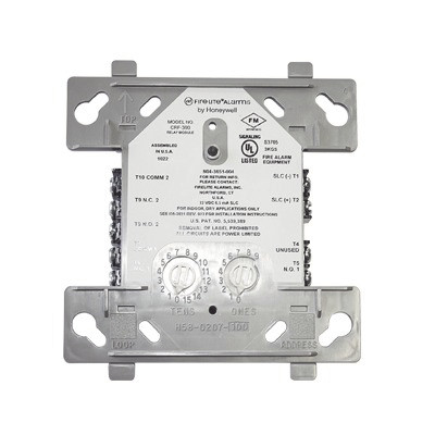 FIRE-LITE: CRF-300 Módulo Direccionable de Control con doble Salida de Reley tipo C